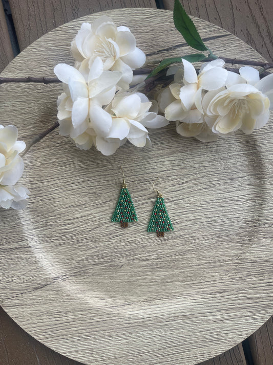 Christmas Tree Earrings